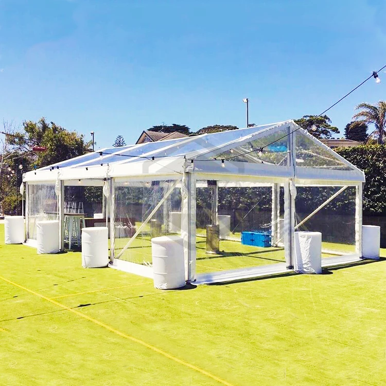 Clear Span 6x9 6x12 Transparent Pavilion Marquee Tent for Party and Commercial Exhibition Event