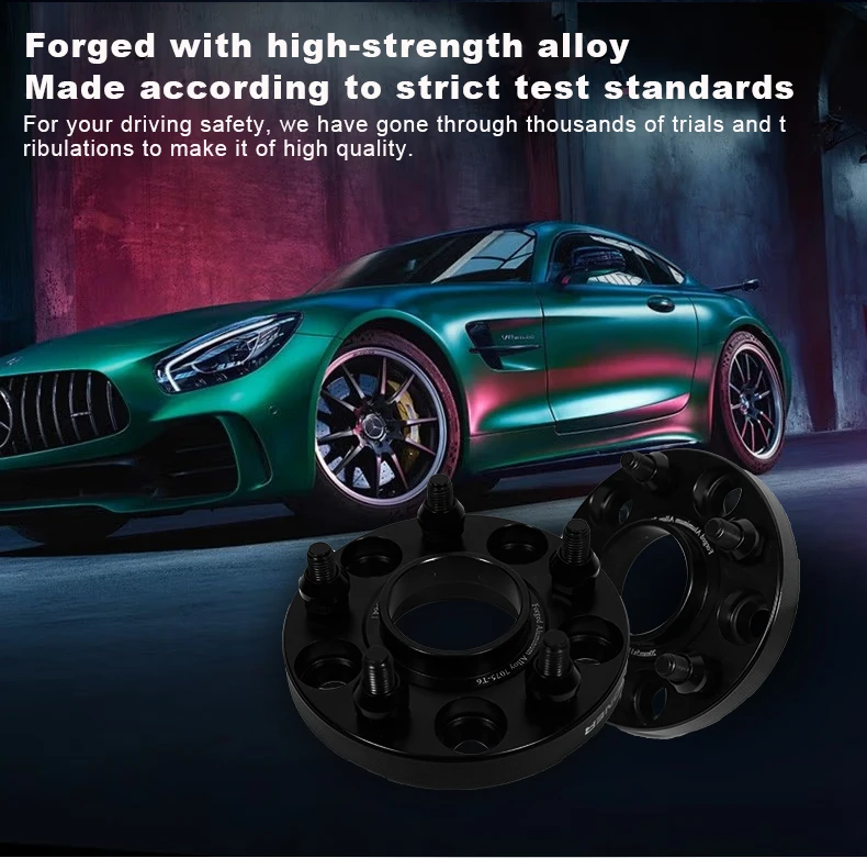 Customized Wheel Spacers Adapters Aluminum Alloy 5x114.3 To 5x112 5x100 5x108 5x110 5x115