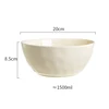 8-inch bowl - yellow