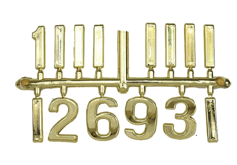 25mm Self Adhesive Clock Numerals - Perfect for DIY Projects