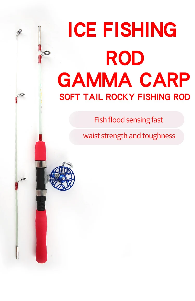 60cm 100cm Cheap Fresh Water Ultra Light Fiberglass 2 Solid Foam Grip