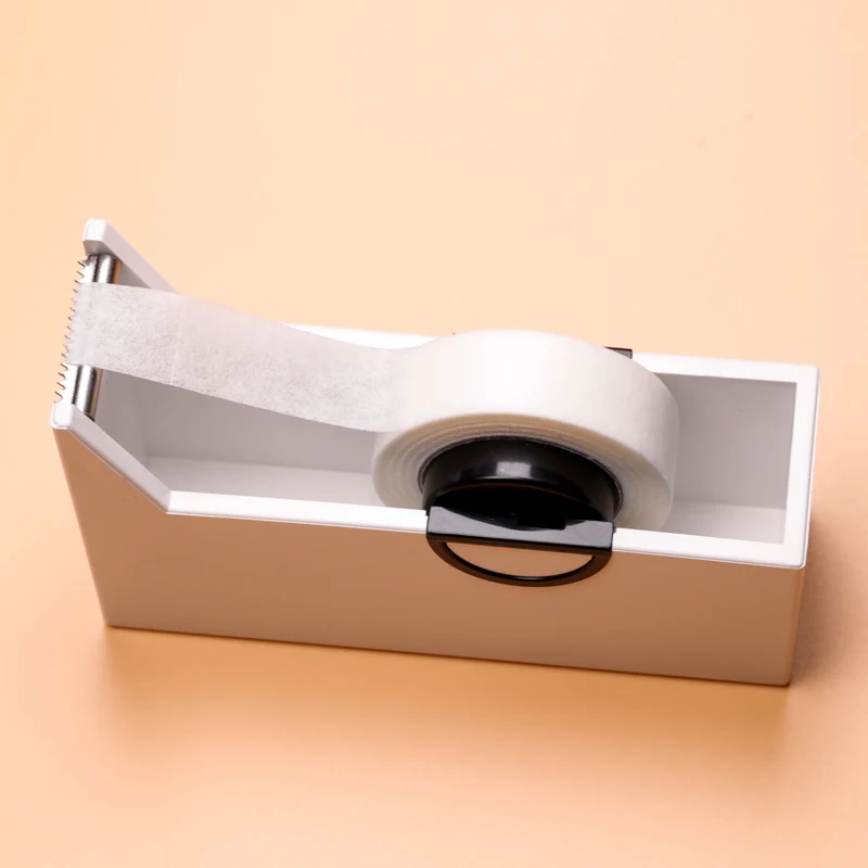 Eye Lash Tape Cutting Eyelash Extension Cutter Grafting Cutting Adhesive Tape Holder Clear Plastic Material