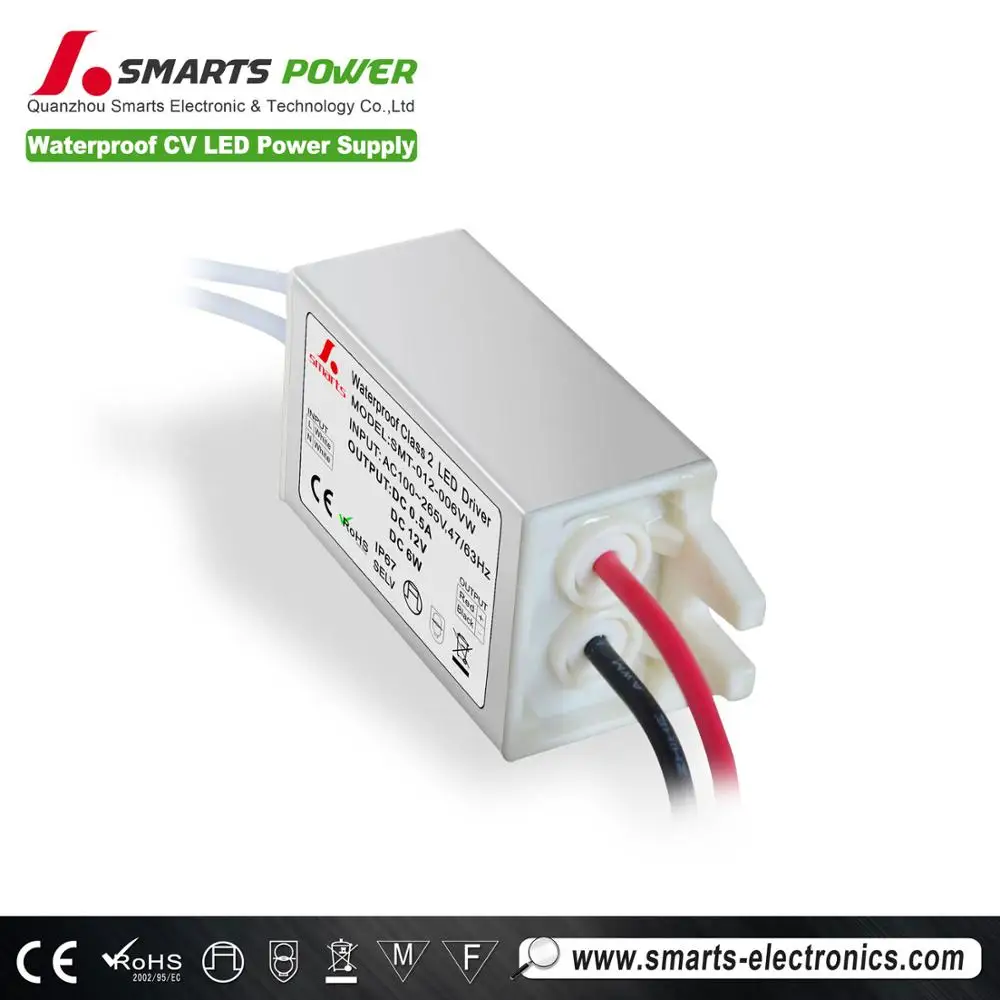 3w 6w Led Driver Constant Voltage Ac 220v Dc 12v Power Supply