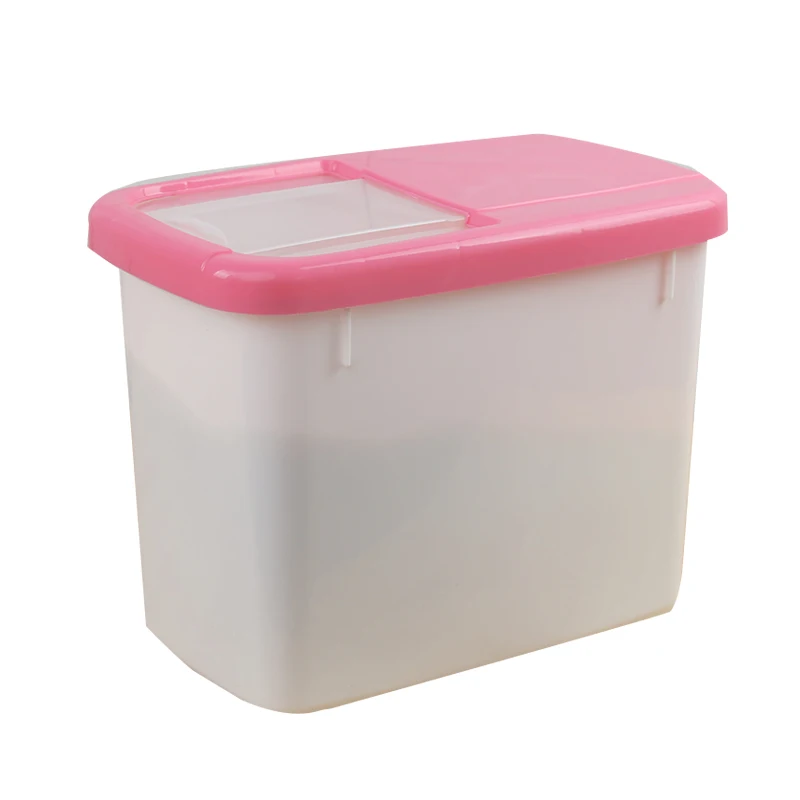 Buy Wholesale China 10kg Rice Storage Containers Box With Wheels Grain Rice  Candy Insect Proof Plastic Storage Boxes & Bins & Plastic Rice Storage  Containers Box at USD 2.32