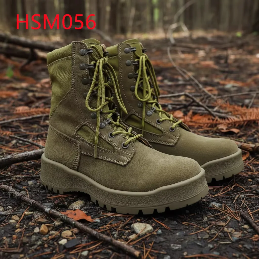 LXG Coyote Color Desert Combat Belleville Boots - Anti-slip