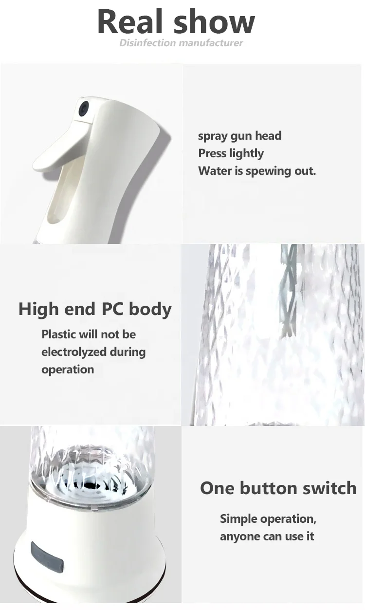 Портативный 5 мин. дезинфекционный генератор гипохлорита нет необходимости в аппарате для изготовления соленой