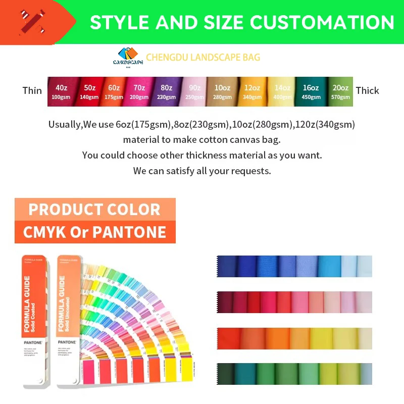 Bulk Printed Canvas Bag Custom Logo Promotional Tote Cotton Material for Gift Giveaway Trade Show Advertising Shopping Bag
