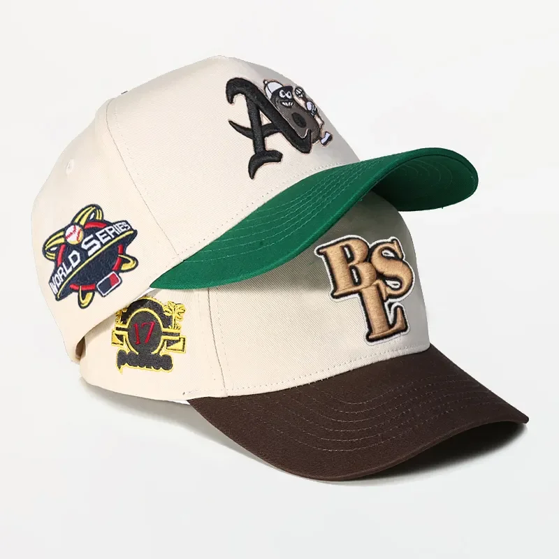 Custom Mens 5 Five Panel Curved Brim Bill Manufacturer a Frame A-frame Snapback Baseball Dad Gorras Caps Hats for Men With logo