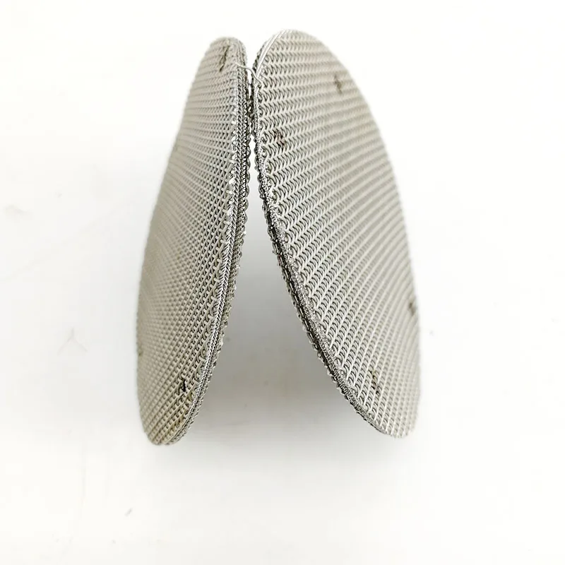 Round Multi Layer Spot Welded Mesh Stainless Steel  Wire Mesh Filter