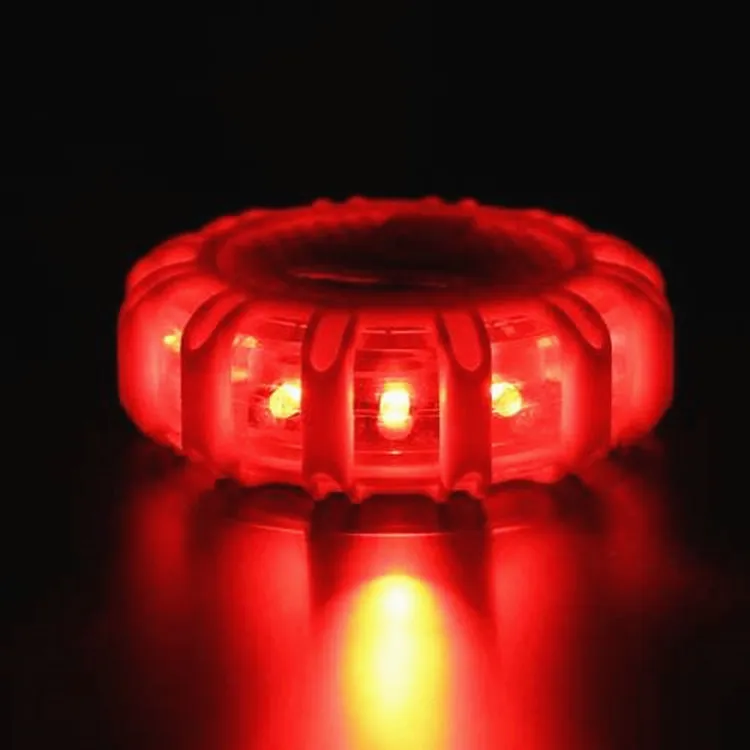 Мощный магнит, 15 лампочек, сигнальный светодиодный аварийный фонарь, дорожный аварийный морской мигающий светодиодный сигнальный фонарь