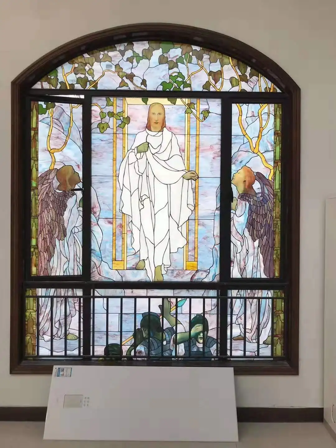 Church Panel Glass Pattern Custom Artistic Stained Glass Church Windows - OEM Art Glass Panels