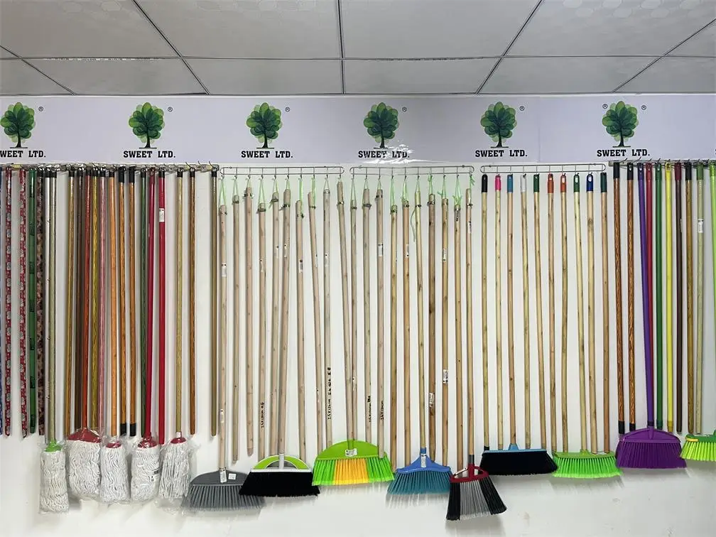 Manico Scopa In Legno Universale 150cm - Attacco A Vite, Foro Di Fissaggio - Foto 4