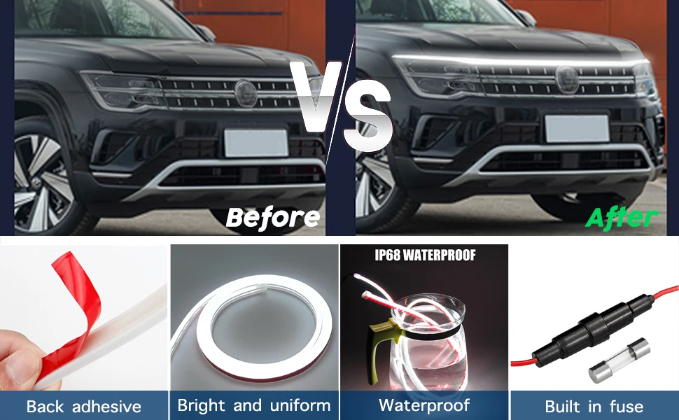 Dynamic Car Led Strip Light,Automechanist Led Decoration Lights For Car