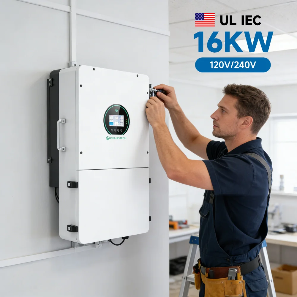 Residential & Commercial Pure Sine Wave Cost-Effective Hybrid Solar Energy Storage Inverters 15kW 12kW 14kW 16kW 18kW