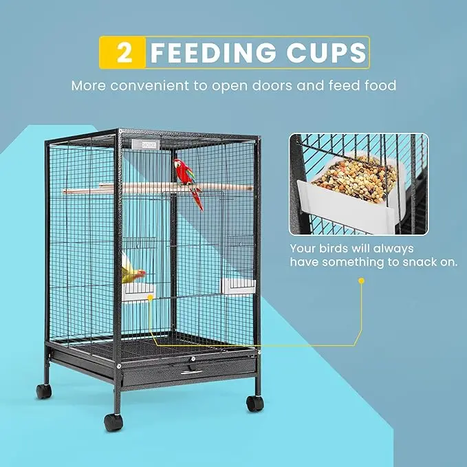 Photo inspiration: Alibaba Com 30 Inch Wrought Iron Bird Cage With Rolling Photo Inspiration
