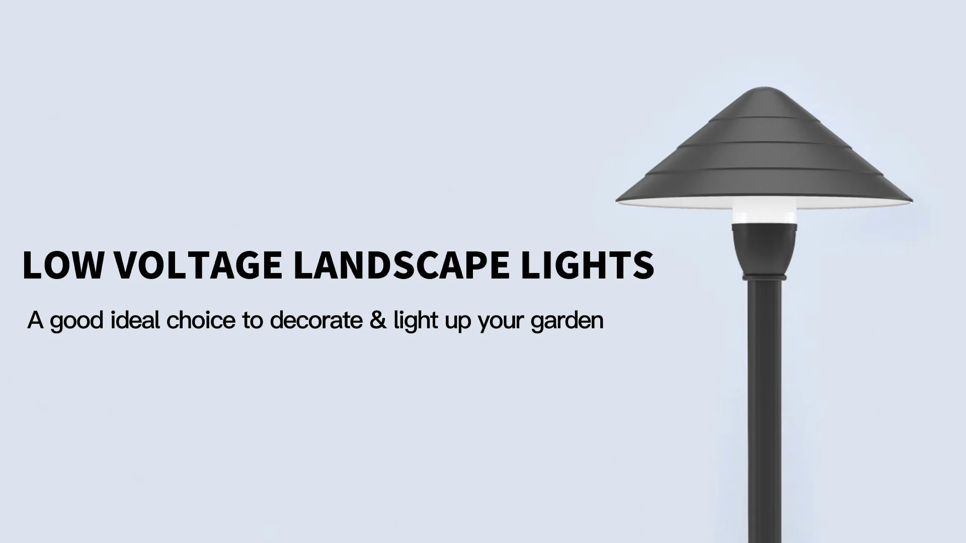 Hot Sale Modern Landscape Led Path Light Mushroom Shade Low Voltage Ac
