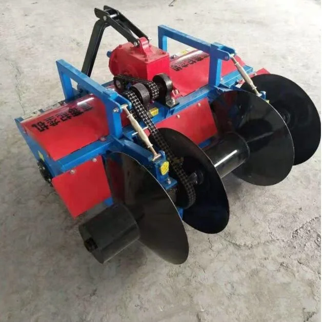 Mini Strawberry Ridger Ridgers Machine Use for 8hp 10hp 13hp 12hp 15hp 18hp Walking Tractor