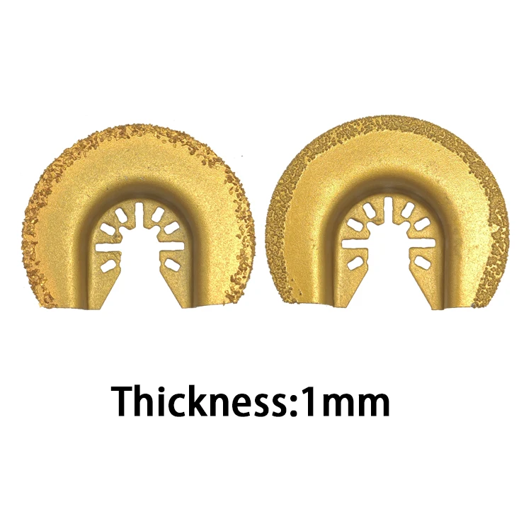 Customizable Titanium Bolt Cutter Carbide Multi-Tool Blades Hot-Pressed Oscillating Saw Blades Finger Type Alloy Saw Blade OEM