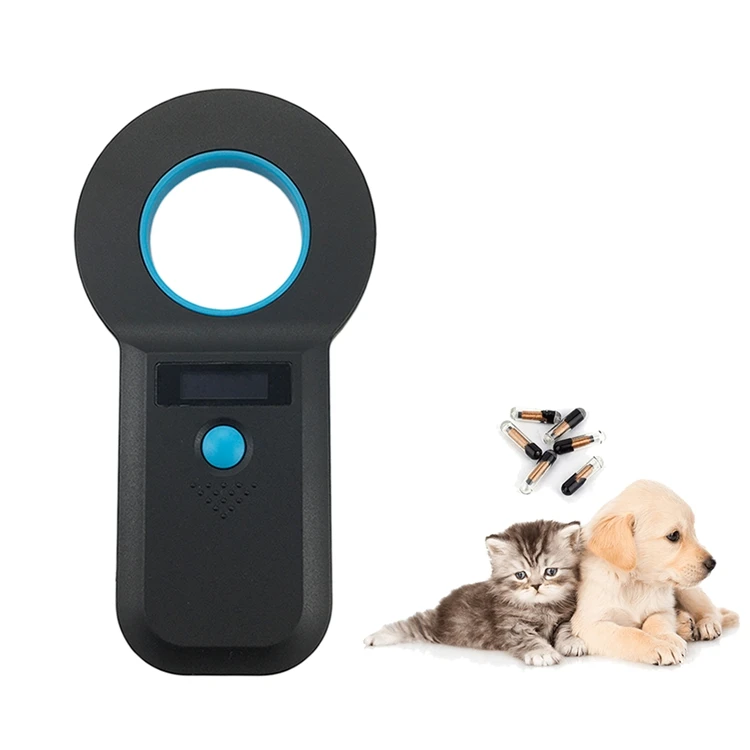 RFID Tag Reader Dog Cat Pet Cattle Animal Chip ID Microchip Scanner Animal Microchip Reader