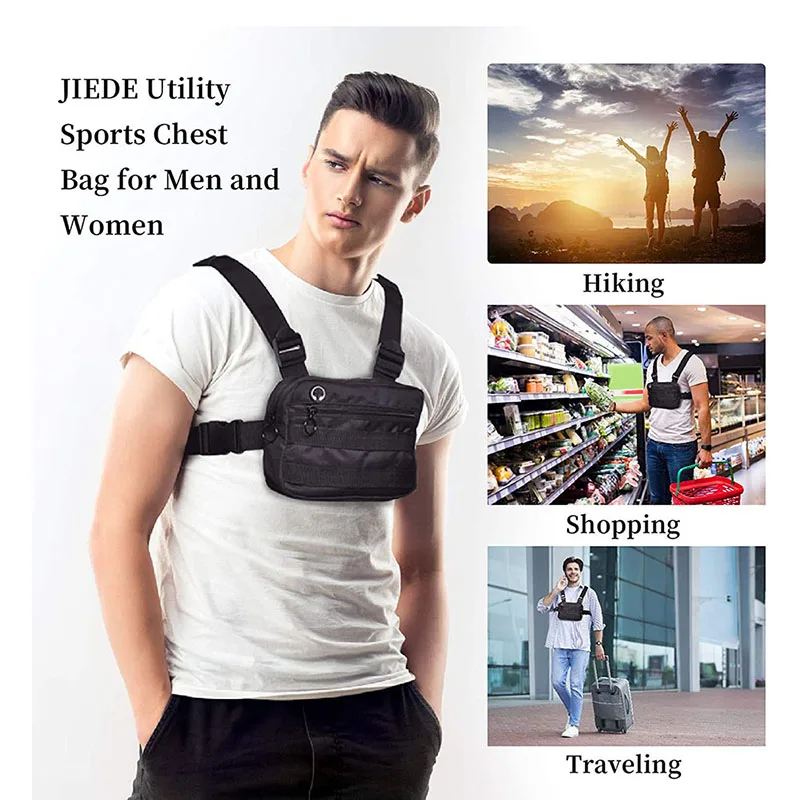 China Factory Wholesale Multipurpose Tactical Chest Bag Utility Assault Chest Pack Outdoor Sports Tactical Vest Bag