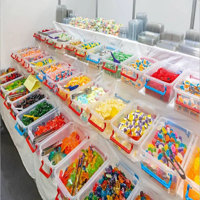 Wholesale Custom Chinese Halal Sweet Sour Bulk Soft Jelly Gummy Candy