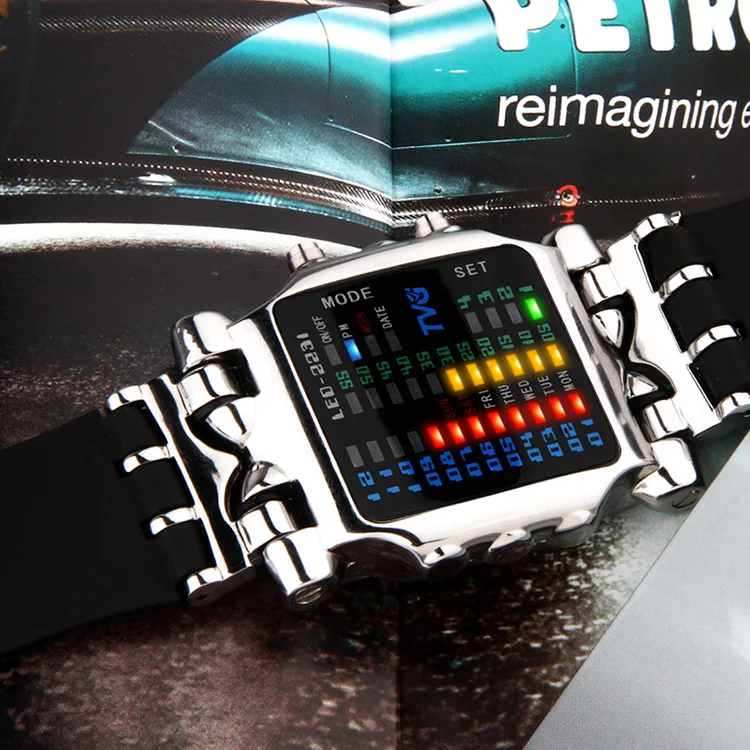 Tvg shop led watch