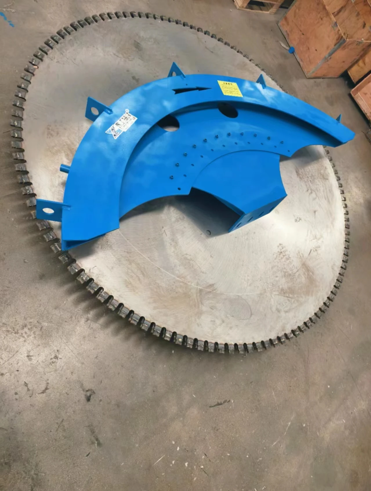 High Penetration Speed Rock Saw with Tungsten Carbide Teeth for Volcanic Stone Cutting
