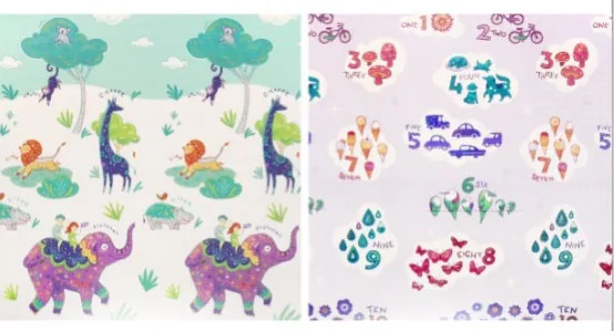 Baby Play Mat Thick Playmat Folding Reversible Baby Mat  Non-Toxic Soft XPE Foam Crawling Mat for Baby manufacture