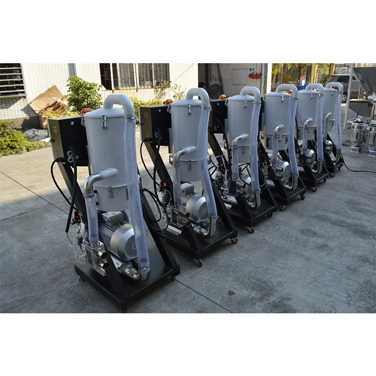 Overload Material Shortage Alarm Plastic Material  Loader Vacuum Hopper Loader