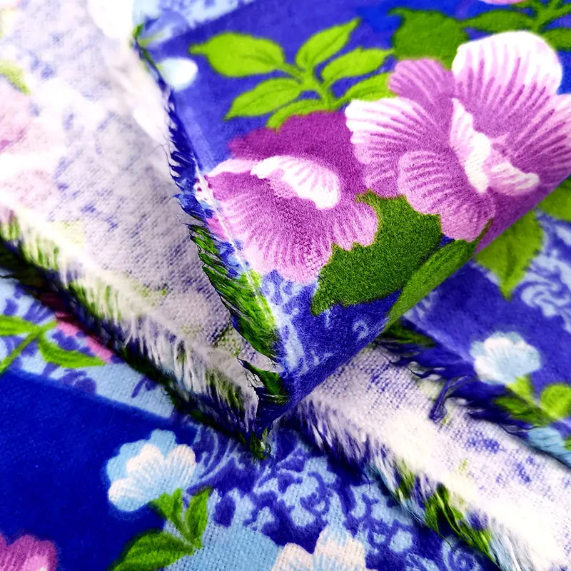 Хлопковая фланелевая ткань, вырезанная на малазийский рынок, хлопковая фланелевая ткань/фланелевая ткань cvc в тюках