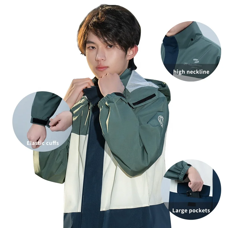 Custom Women's Lightweight Polyester Raincoat Spinning Windproof Design for Outdoor Tours Fishing Travel-for Adults and Teens