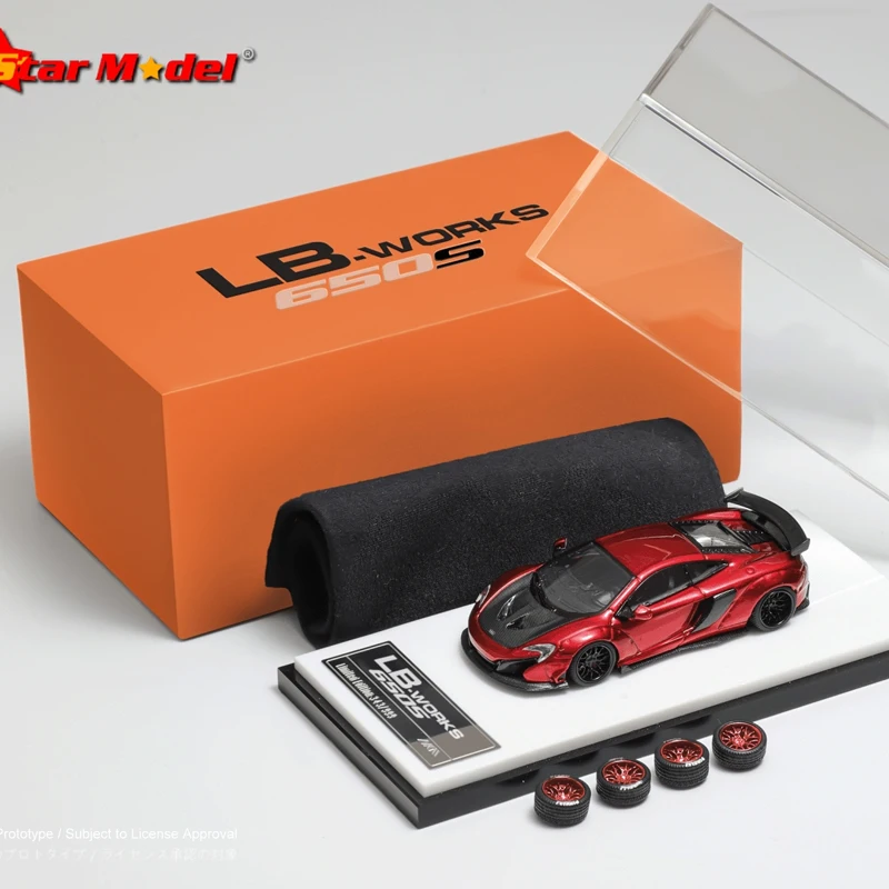 Star Model 1:64 LBWK LB-Works MCL 650S Diecast Model Car
