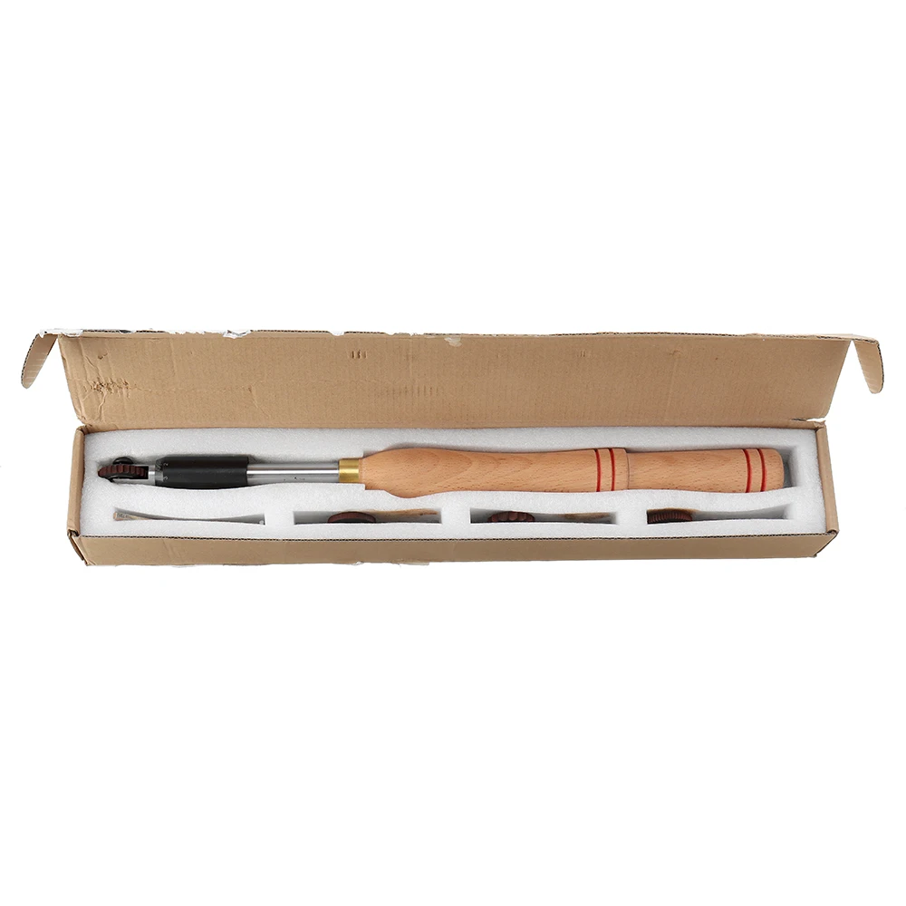 Kit Outil De Tournage Bois Pour Texturation Et Spirales - Avec 4 Couteaux Et Boîte - 9
