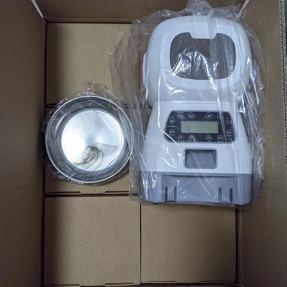 Factory Price R Automatic Pet Feeder  With Lcd Display for Cat and Dog