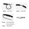 Accessori per binario magnetico circolare nero