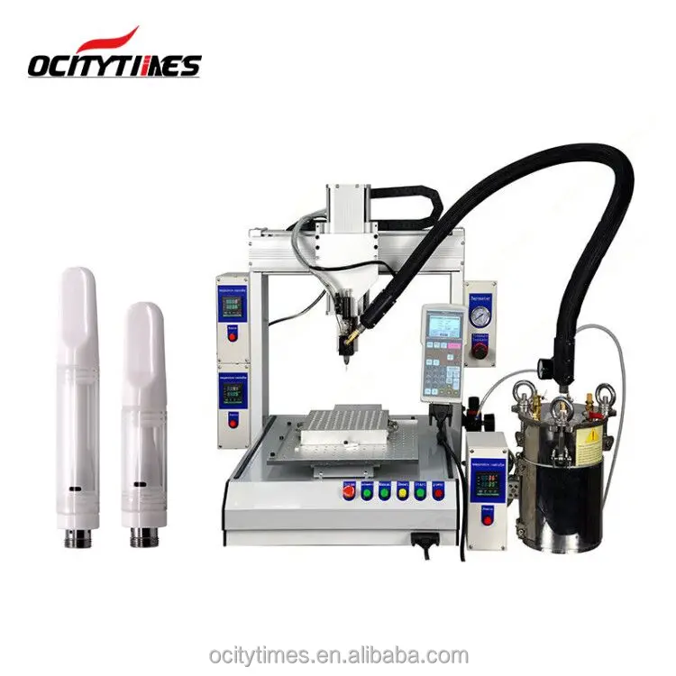 Ocitytimes F1 ceramic cbd vaporizer pen oil filling machine