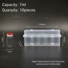 7 ml, 10 piezas en un paquete
