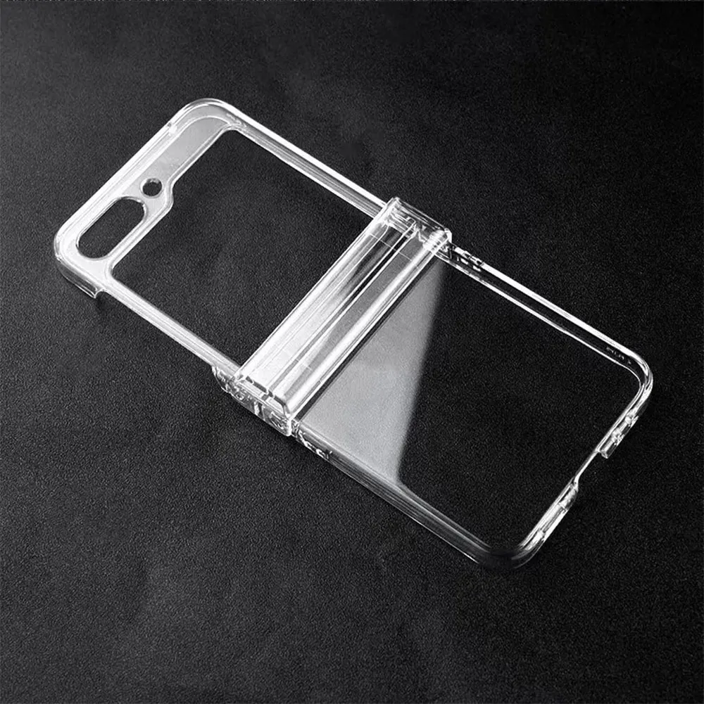 Pc Phone Case For Samsung Galaxy Z Flip5 Flip4 Flip3 5G Flip High Quality Transparent Fold Luggage Mobile Cases SJK122 Laudtec