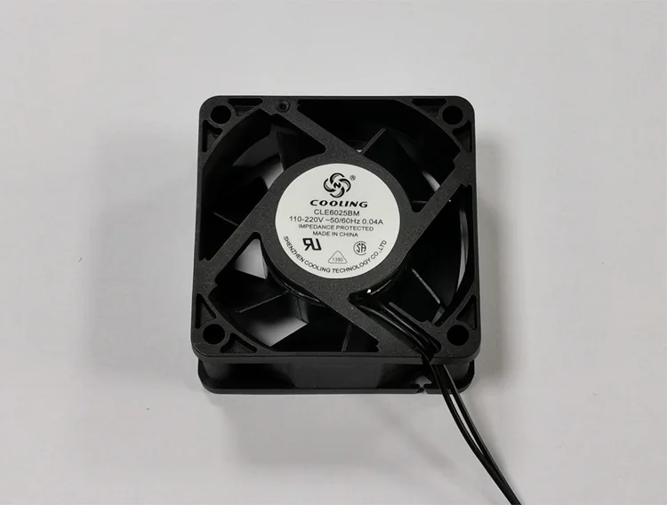 Industrial Axial Cooling Fan, 6025, 60mm, 60x60x25mm - detail 2