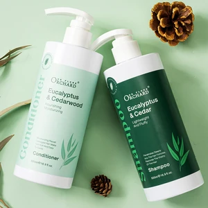 Private Label 100% Pure Natural Organic Hair Care Repair Damaged Hair Shampoo and Conditioner Set