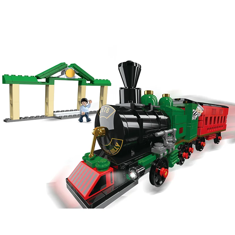Cogo Abs Building Block City Build Block City Build Blocks Train Toys ...