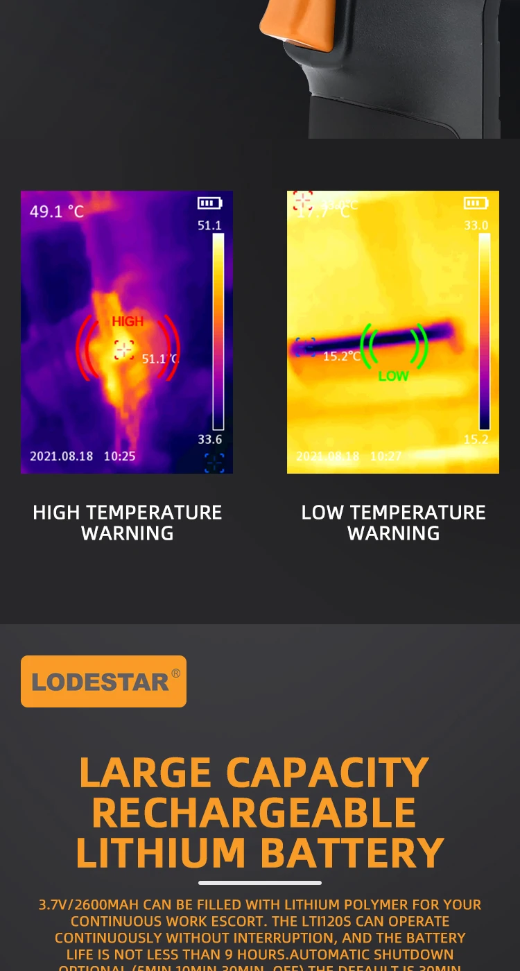 Lodestar Lti120s Thermal Imaging Camera Infrared Imager Thermal Camera