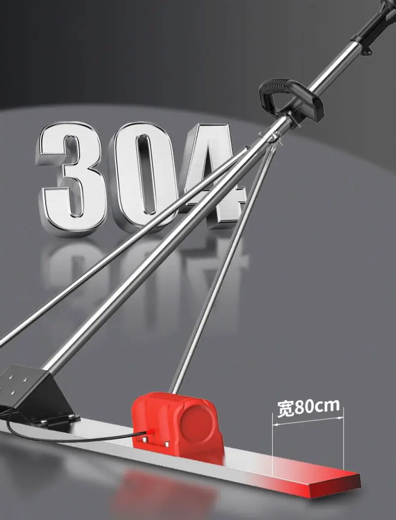 Lithium Dual Frequency Vibrations Feet Leveling Ruler Vibrator Floor Machine for Construction Equipment
