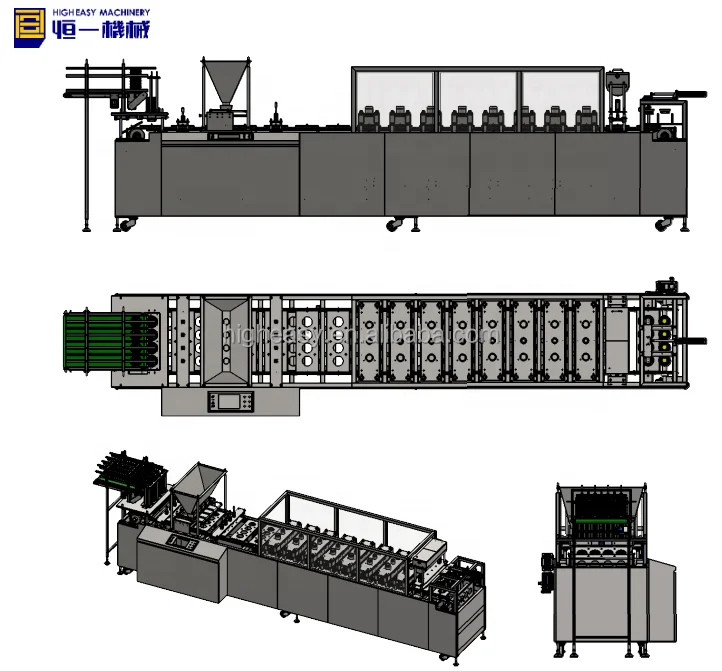 High Quality Automatic Instant Rice Precooked Processing Line Dairy Factory Core Components Servo Motor Pump Bearing Gearbox