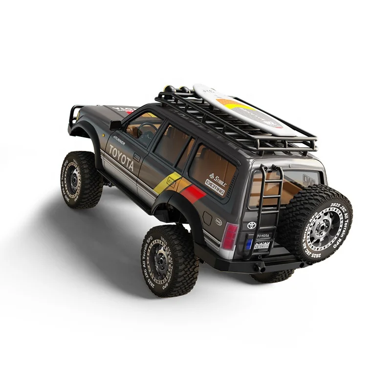 JXC5826ライセンスRCカーモデル1:12 4ランナーランドクルーザーLC80 RC