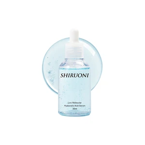 Customizable Organic Hyaluronic Acid Moisturizing Anti Wrinkle Brightening Face Panthenol Allantoin Essential Serum