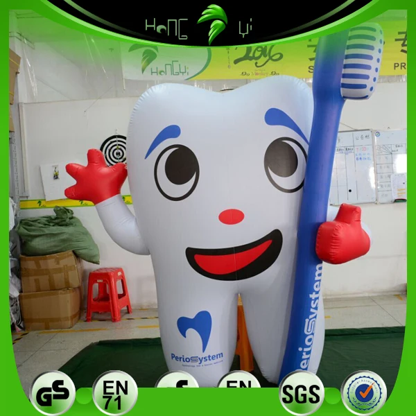 Big White Inflatable Healthy Tooth Model Dental Clinic Advertising Teeth