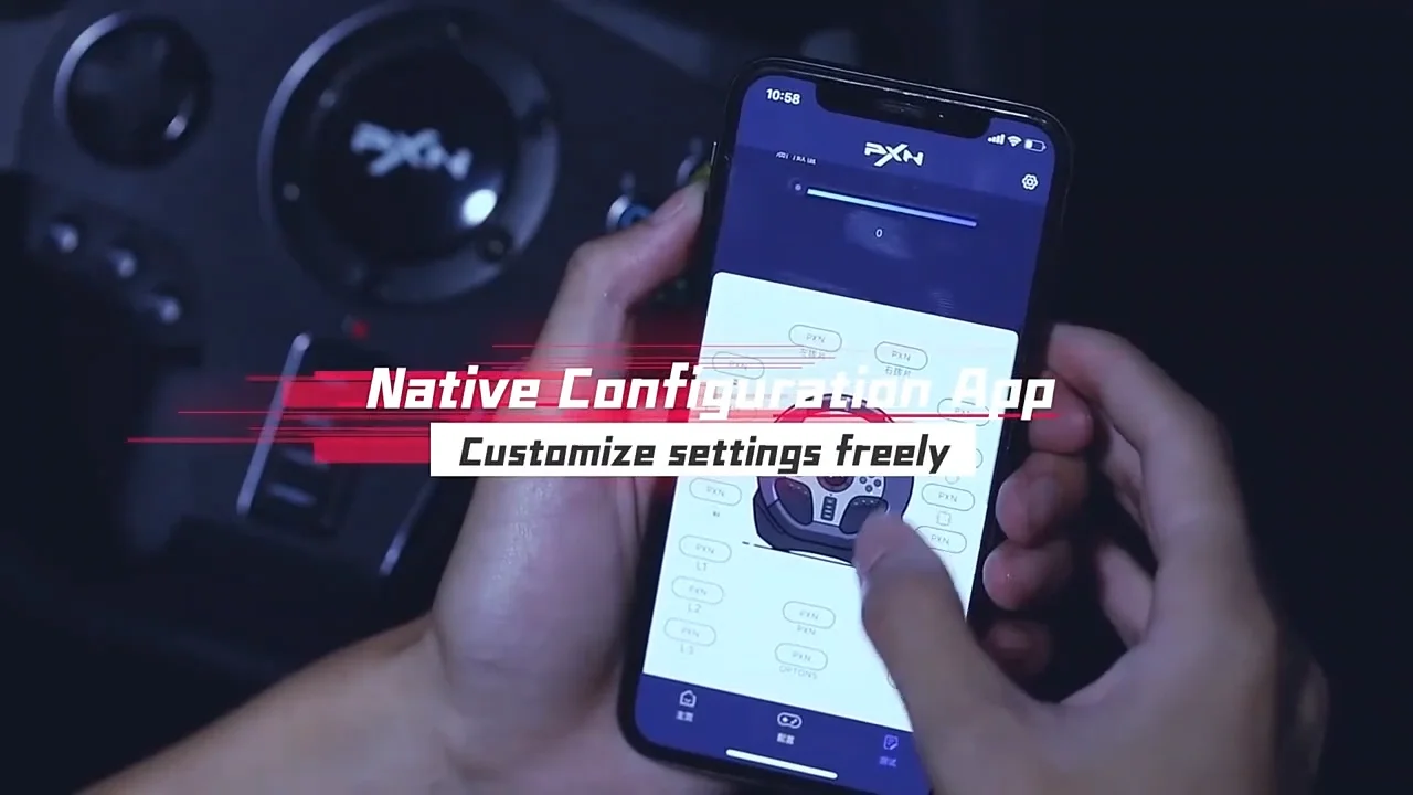 Hot Pxn V9 Racing Wheel 270 900 Degree Gaming Steering Wheel For Ps4