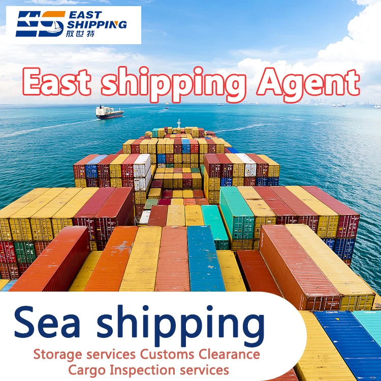 East Sea Shipping To Duba Cargo Ship Container Shipping Shanghai Freight Forwarder Double Clearance Tax To Dubai