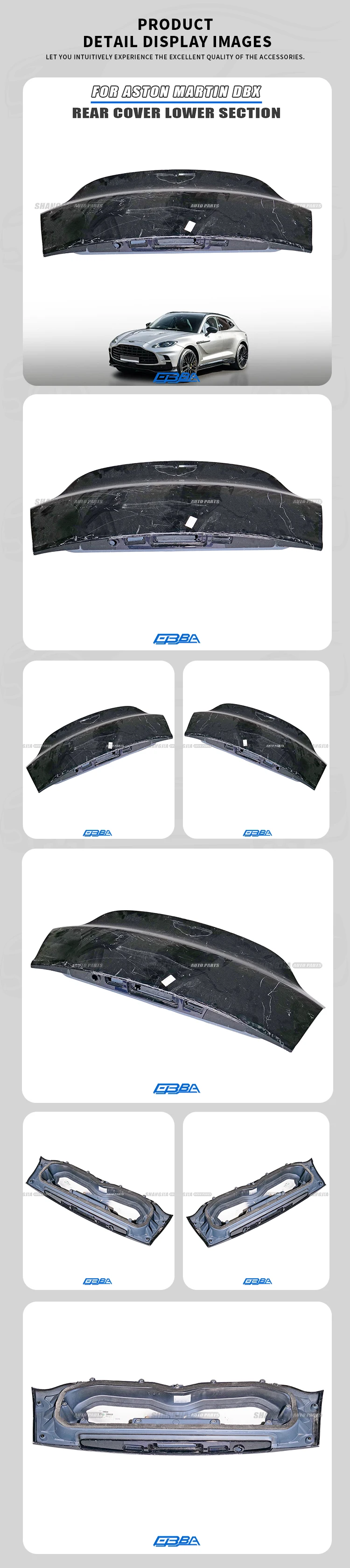 Hot Sell Rear Lower Valance Panel For Aston Martin DBX MY83-C41602-AC manufacture